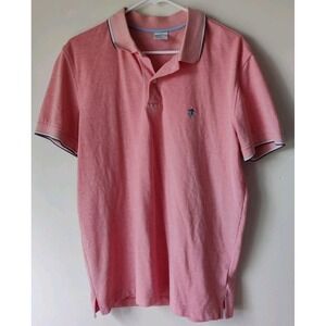 Brooks Brothers Performance Polo Shirt Mens M Slim Fit 100% Cotton Tipped‎ Logo